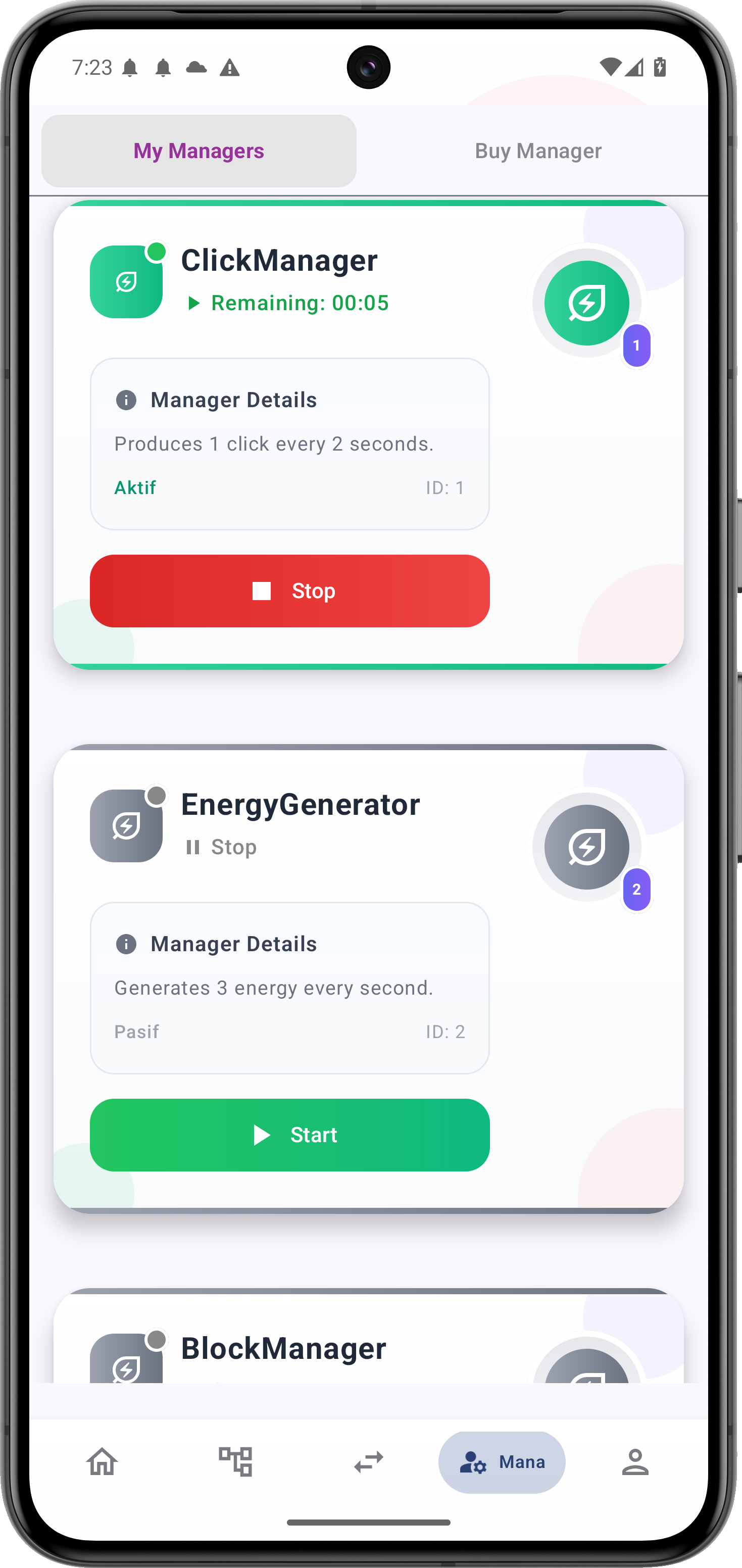 Node Management Interface